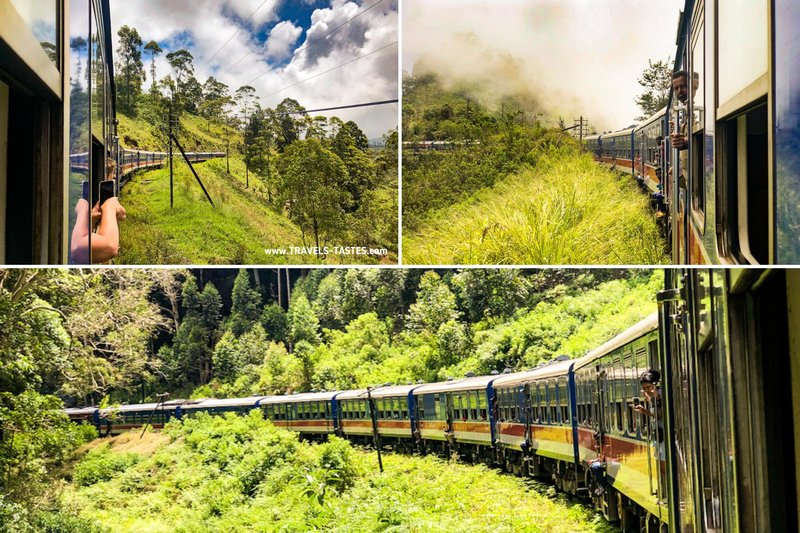Train rides in Sri Lanka