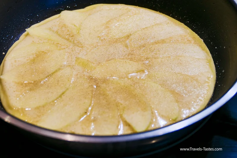 German apple pancake