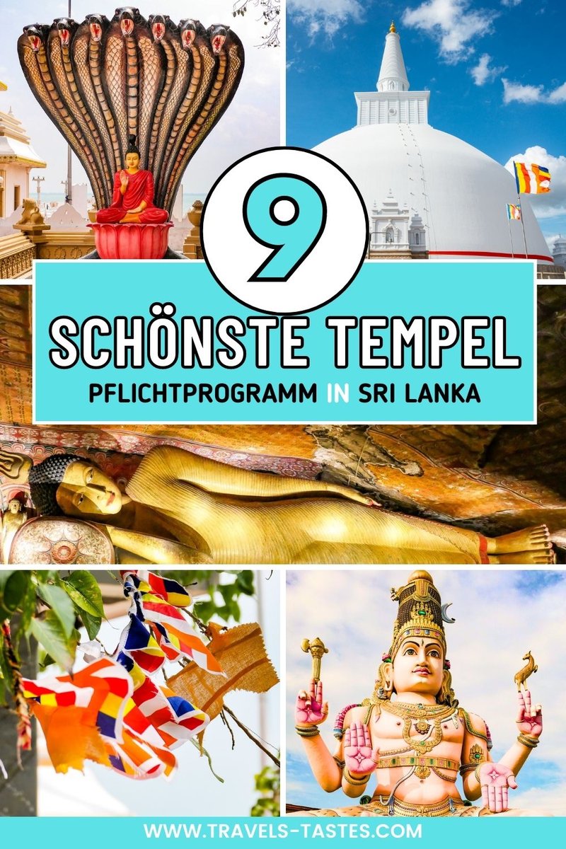 9 schönste Tempel in Sri Lanka