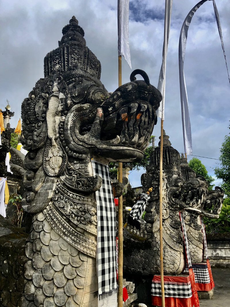 Dragons at Lempuyang Temple