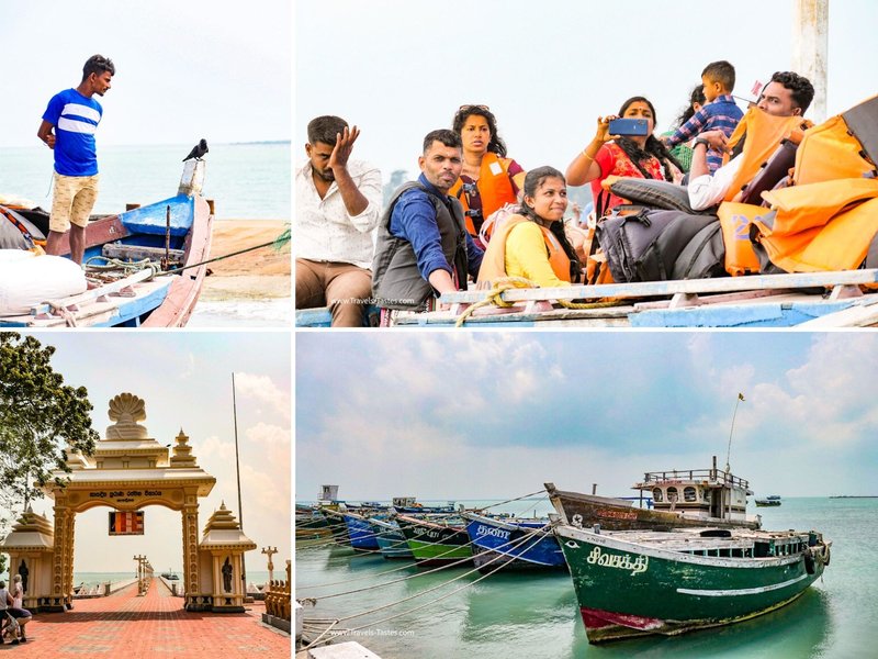 Boat travel Sri Lanka, Jaffna ferry to Nagadeepa