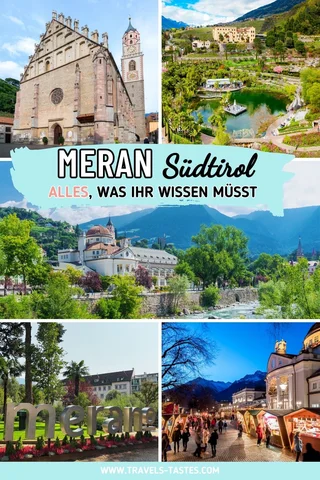 Reiseführer Meran und Gärten von Schloss Trauttmansdorff