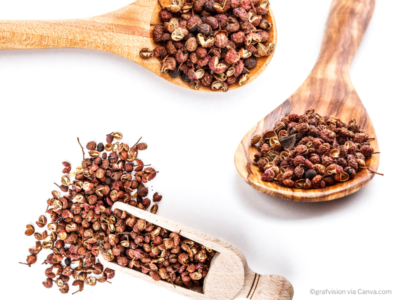 Sichuan Peppercorns by Grafvision