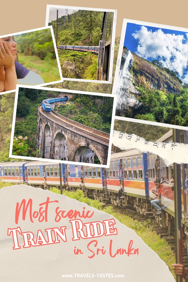 Scenic train rides in Sri Lanka